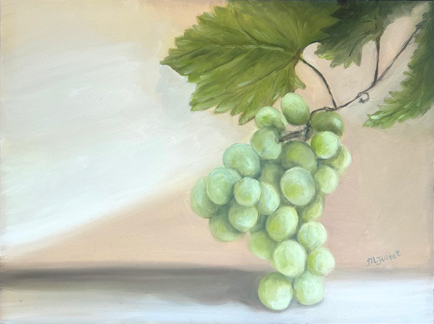 Bunch of Green Grapes