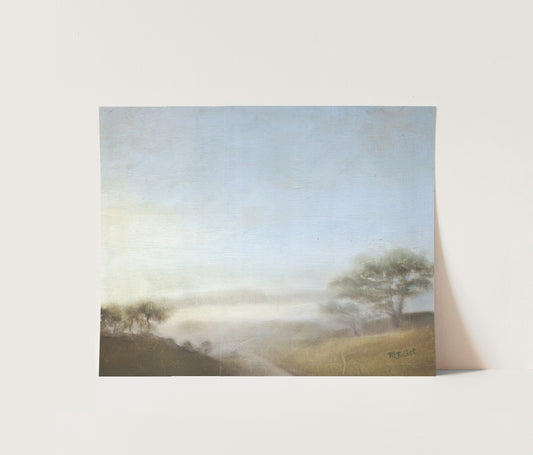 The Pass in the Fog - Giclée Print