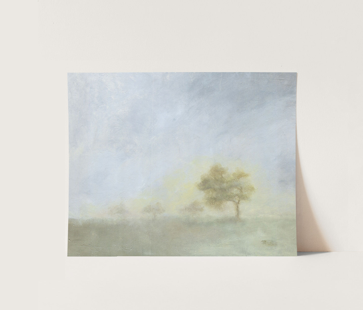 Early Morning Oaks - Giclée Print
